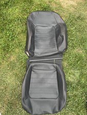 VW Jetta GLI MK 6  5C Sitzbezug Vorne Beifahrersitz Schwarz KunstLeder Original