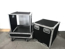 Custom 10RU Wheeled Rack Case