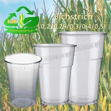 Plastikbecher Bio PLA 0,2L