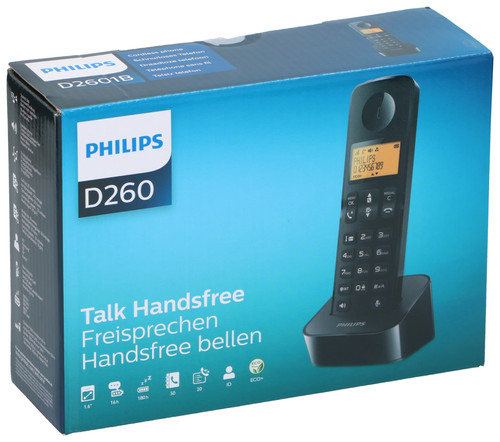 Philips telefon d2601b - telefon, d2601b/01