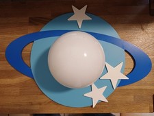 Schöne Lampe Für Kinderzimmer Von Philipps, Saturn Mit Sternen