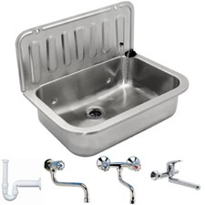 Ausgussbecken Edelstahl Rocky