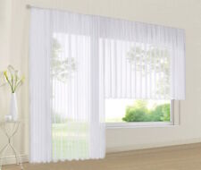 Gardine Store Voile Weiß