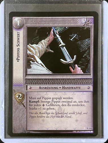 Lotr tcg pippin - sword,