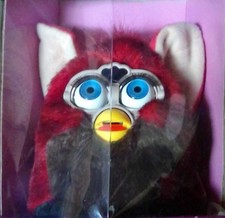 Red wolf furby - red,