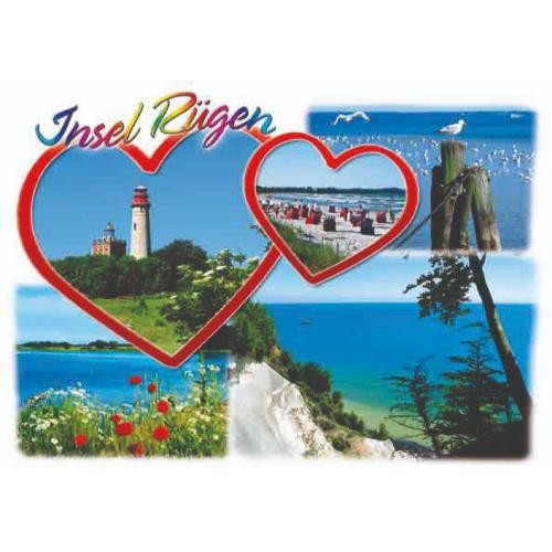Insel rügen postkarten - rügen, motive