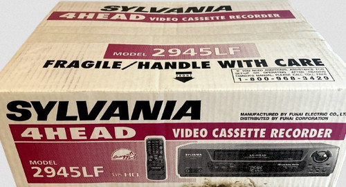 Sylvania 2945lf vcr 4 - 2945lf,