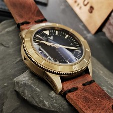 Brass Bronze Diver Herrenuhr