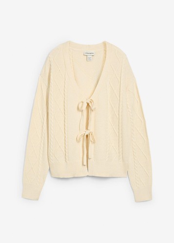 Neu strickjacke mit schleifen - strickjacke,
