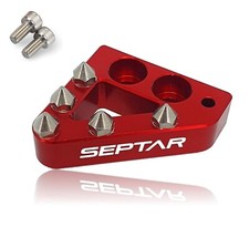 Zehenbereich Bremse Hinten IN ergal Husqvarna Enduro Supermoto 701 2016-2023 Rot