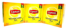 3 x 100 TEEBEUTEL - ORIGINAL LIPTON YELLOW LABEL TEE  300 BEUTEL - 3 x 150 g -