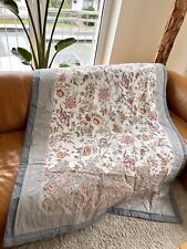 BASSETTI Plaid 135x190 VICENZA 41 Beige Decke Kuscheldecke TAGESDECKE Zudecke