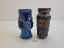 2x Vasen Strehla Keramik Mid