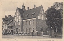 Vietz - Ostbahn - Lebus - Amtsgericht - 1916 Feldpost - Nachlass -