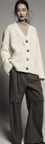 Zara strickjacke 100 wolle - strickjacke,