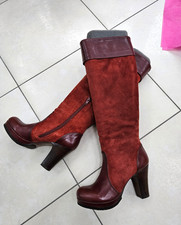 Chie mihara stiefel rotbraun - stiefel,