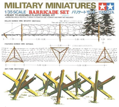 Tamiya tm35027 barricade - tm35027, 1/35