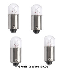 4 Stück 6V 2W BA9s