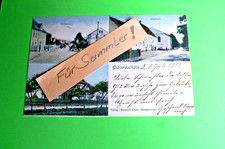 Ansichtskarte: 01558 Grossraschütz 1907 Dorfstrasse Gasthaus Villa Schwamborn