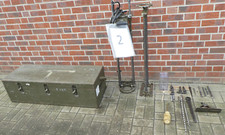 1x Maffel Zimmerei Bohrmaschine Holz Bohr EB1959 mit Zubehör ex Bundeswehr (2)