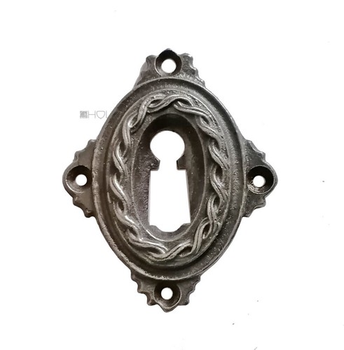 Schlüsselrosette antik oval