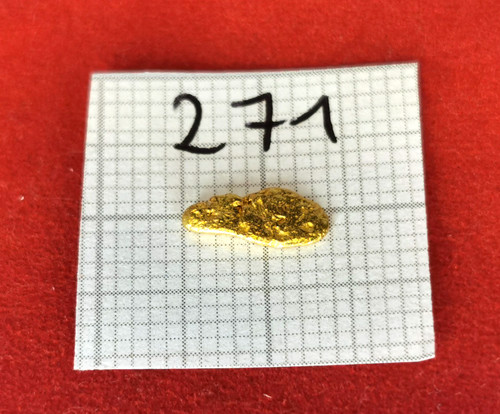 251 gramm goldnugget - goldnugget, alaska