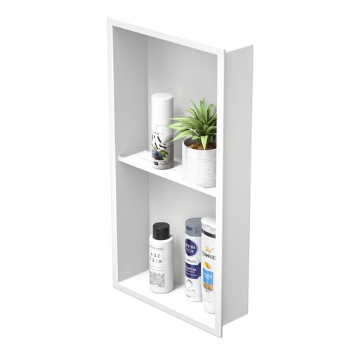 Stainless steel shower niche - stainless,