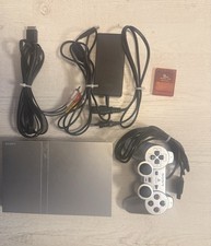 Sony PlayStation 2 Slim Silber