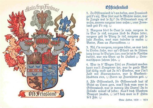 Wappen heraldik ostfriesland - wappen,