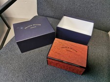 Franck Muller Box  mit Umkarton Watchbox Uhrenbox brown Wood Vintage