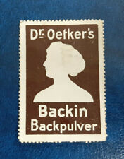  DR. OETKER'S BACKIN BACKPULVER Reklamemarke Werbemarke (13270)
