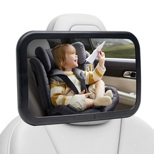 Spiegel Auto Baby Großer, 360° Autospiegel Baby Rücksitz Bruchsicherer, Großes S