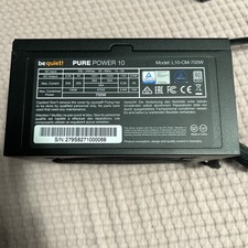 700 Watt PC Netzteil be quiet! Straight power 10 L10-CM-700W