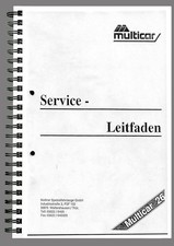 Werkstatthandbuch MULTICAR 26