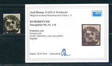 Saargebiet Michel Nummer 1II