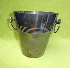 Alter Sektkühler Flaschenkühler Weinkühler versilbert