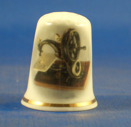 Birchcroft porzellan fingerhut - porzellan,