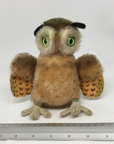 Vintage steiff wittie uhu - steiff,