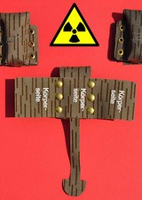 8 Stück!!! Stahlendosimeter / Dosimeter / Strahlenmessgerät / Geigerzähler