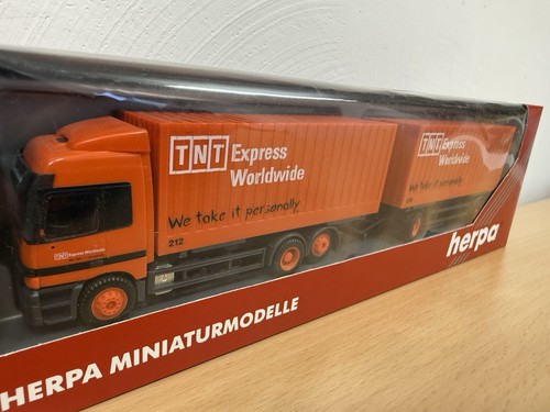 Herpa lkw modell actros l - modell,