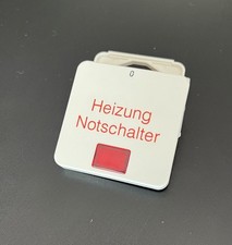 Berker Modul 2 Wippe 21905 Heizung Notschalter cremeweiß glänzend mit Clip 21816