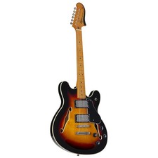 Squier Classic Vibe Starcaster MN 3-Color Sunburst - Halbakustik Gitarre