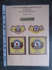Bieretiketten, Bayern, Abensberg, Brauerei zum Kuchlbauer GmbH & Co. KG
