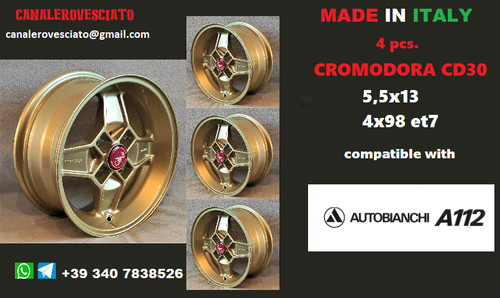 Alufelgen cromodora cd30 - 4,