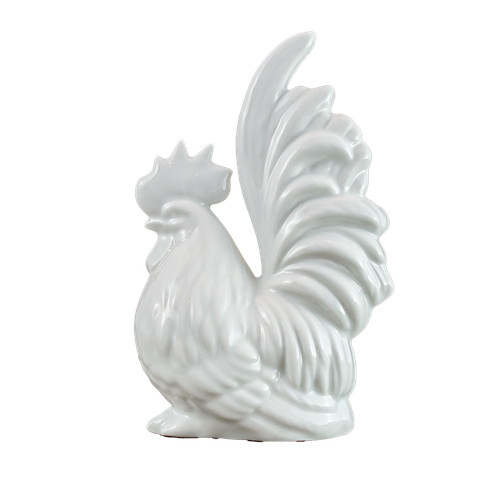 Hahn vogel figur - hahn, porzellan