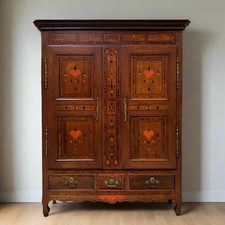 Antiker Hochzeitsschrank | Klassizismus - Frankreich, 1825 | Intarsien mit