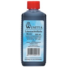 Wusitta Lebensmittelfarbe Blau