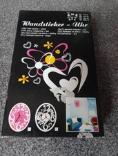 Wandsticker-Uhr
