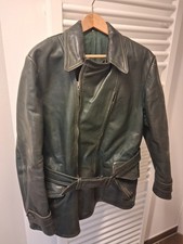 Vintage Schwere Lederjacke