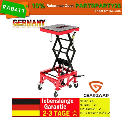 Motorradhebebühne